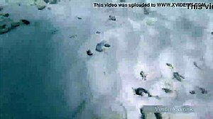 yo, check this german teen veronikavonk flashing big boobs by the sea!