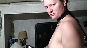 Hey, bbw wife in pet play orgasm