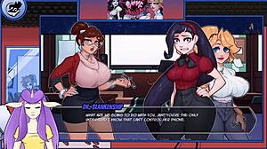 Vampires in love: Part 1 of the anime game with sexual content