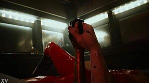 Female Tyger Claw Dances Seductively In Hammer Club Sex Scene