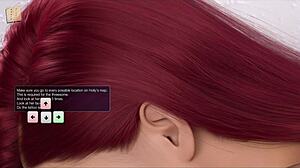 Redhead with big tits takes erotic leap of faith