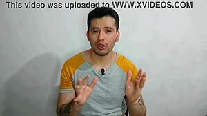 Young twink doctor gets penetrated by mature boss's monster cock in hospital cubicle