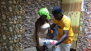 Latina Teen Moans As Rough Dick Cums On Her Ass.