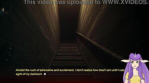 In Wet Nightmares Part 5, the monster reveals her big ass and small tits