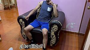 Hetero Interview Turns Into Gay Porn Casting With Huge Dick Cumshot On Model