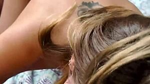 a guy films home video with two horny girls getting sloppy