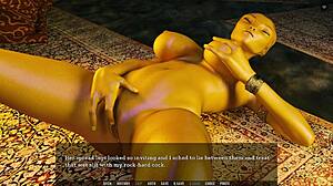 tales from the unending void 11- female alien fingers herself ready for my cock