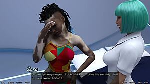 Hot Black Women in Bed