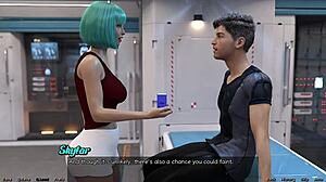 Stranded in space playing with the hot doctor