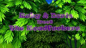 Ruby and Doris encounter suggestive roadfuckers in Sims 4.