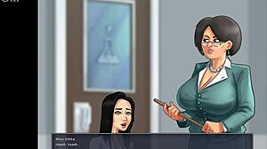 Summertime saga chapter 73: My science experiment with big boobs and ass