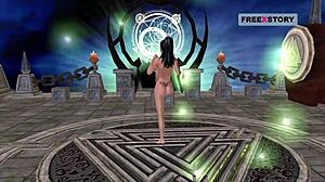 Indian Teen Girl In 3D Cartoon Hentai Sexy Positions