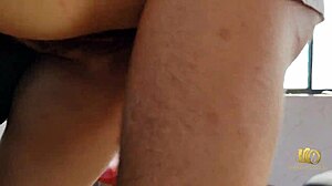 Curvy Colombian Teacher Antonella Fucks Young Student in Dorm!