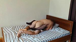 Big tits homemade brunette gets big dick in her vagina