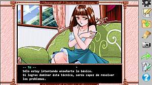 Immoral Study Español Scenario 1 Shirakawa Reiko Retro Visual Novel Full Gameplay!