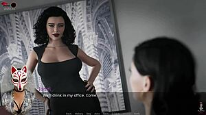 Ms. Denver in torn stockings in 1080p quality