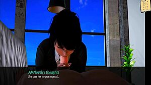 What Happens In My New Family 262? Cowgirl Riding And Erotic Blowjob!