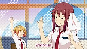 Yuri anime hentai Sakura Trick 04