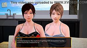A walkthrough of the adult game My new stepfamily 599