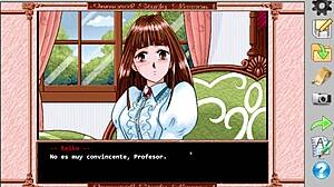 Immoral Study Español Scenario 1 Shirakawa Reiko Retro Visual Novel Full Gameplay!