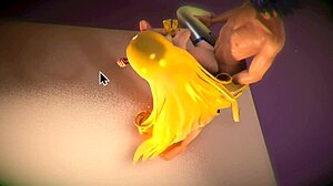 the angels endure huge cock blowjob leading to infinite squirting and creampie