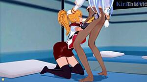 Futanari sex in Super Robot Wars Z & Impact