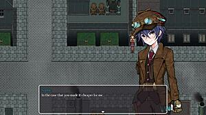 Detective Girl Helps Inventor Feel Pussy Sensation In Steam City Part 12