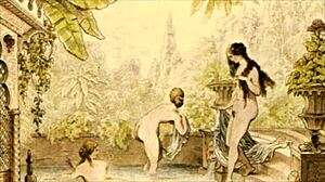 vintage erotic drawings collection