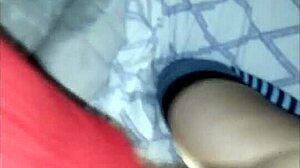 Crossdresser Shoots Cum On Big-Assed Latina's Buttocks In Homemade Action