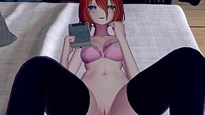 VR role play of a naughty girl getting fucked while playing video games