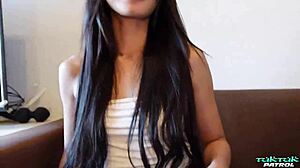 skinny thai teen feels first big cock