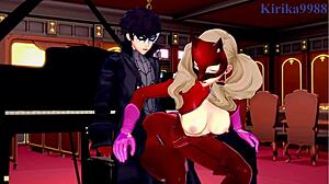 Futaba sakura ann takamaki ren amamiya intense hentai creampie persona five