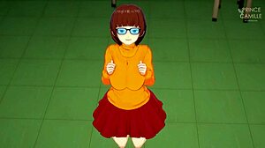 Velma Dinkley Solves a Mystery with Her Tight Pussy - Velma