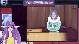 avatar the last airbender four elements trainer bonus 4 milfy blowjob