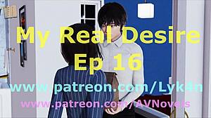 My real desire involves big tits in this cartoon