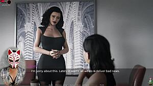 Ms. Denver in torn stockings in 1080p quality