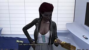 Married black milf goes down