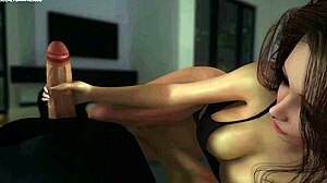 Sharing A Bed With Stepsis Best Friend And Her First Big Dick In 3D Hentai