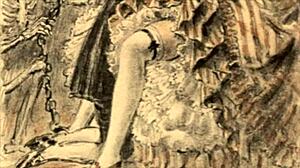 Vintage Erotic Drawings in Retro Anime Hentai Style