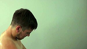 Jonny’s big cock in action with gay porn starring a ginger guy