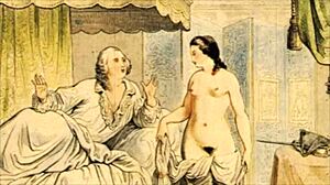 vintage erotic drawings collection