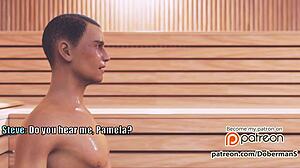 Pamela Episode Four Explores Anime Adventures With Comic Elements And Big Personalities In Sauna Setting