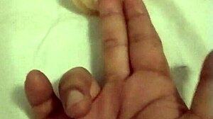 She says, watch me play with this artificial pussy and finger my ass