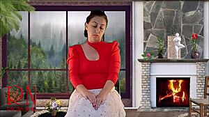 It's Weird You In My Home With Sexy Legs And Heels!