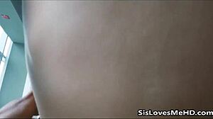 my horny step sister sucks and fucks