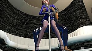 Beauty Officer Bent Over For Hard Doggystyle Fuck