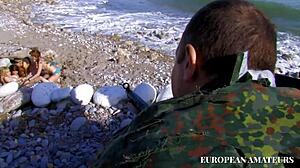 i joined an orgy on the cuban beach with blondes