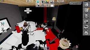 i see furrita getting strongly penetrated by albino for cumshot