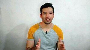 Young twink doctor gets penetrated by mature boss's monster cock in hospital cubicle