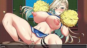 sena hazuki plays in awahime academy festival game